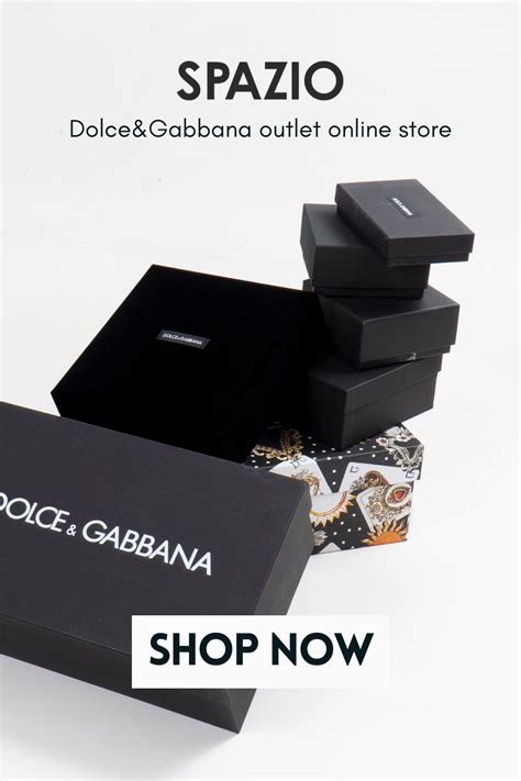 dolce and gabbana outlet store|dolce & gabbana outlet online.